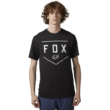 T-Shirt FOX SHIELD Maniche Corte Nero 2023 0